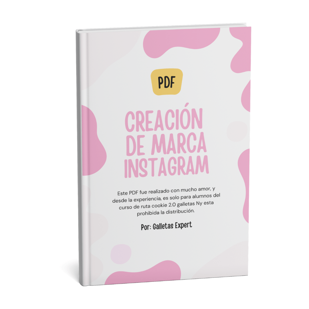 Bono 1: Creación de tu marca de cookies en Instagram